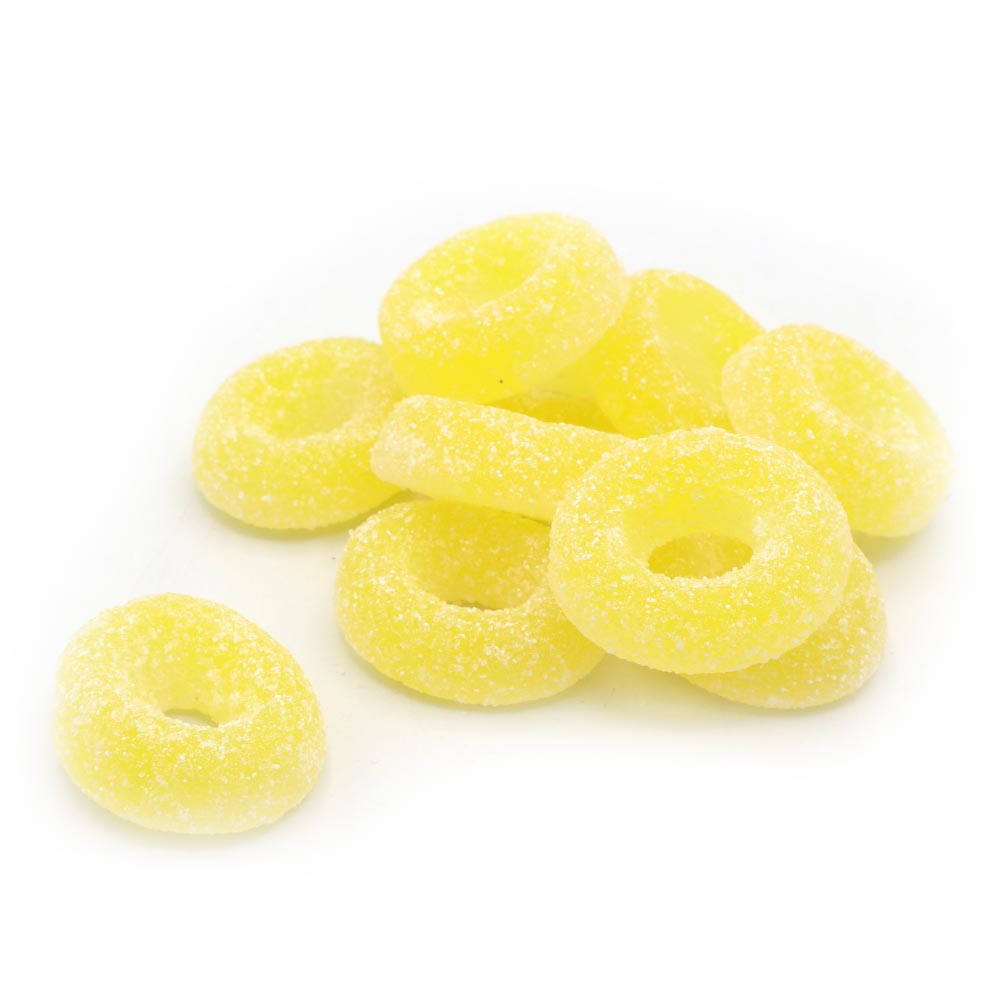 Vegan Pineapple Rings 100g
