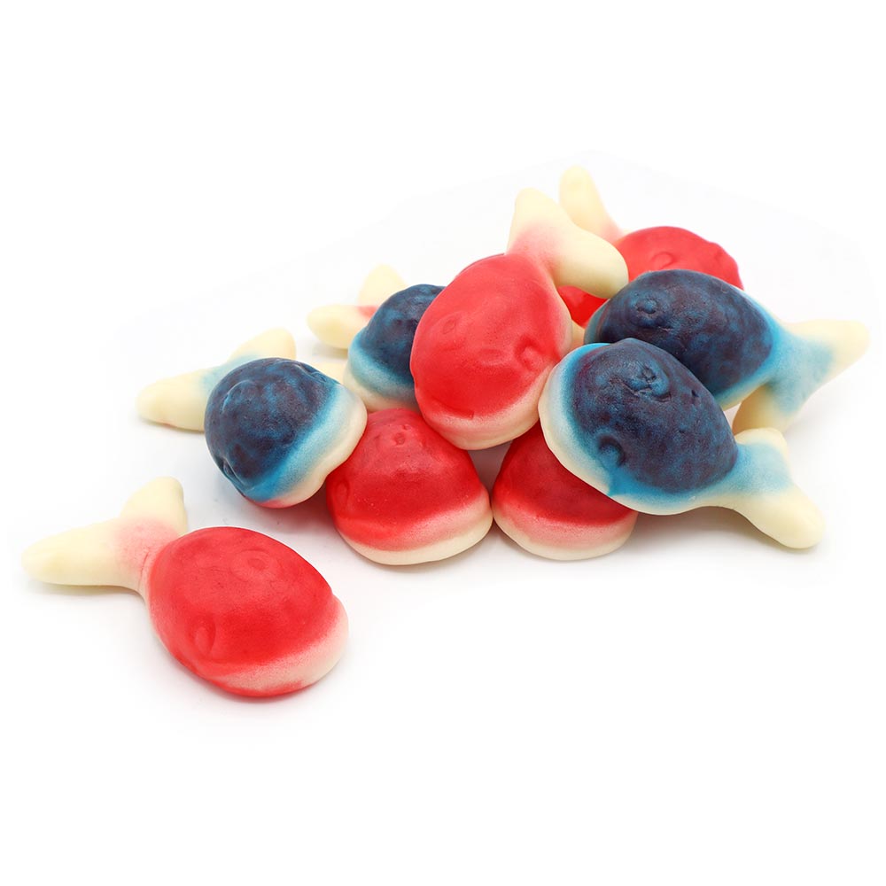 Filled Jelly Whales 250g