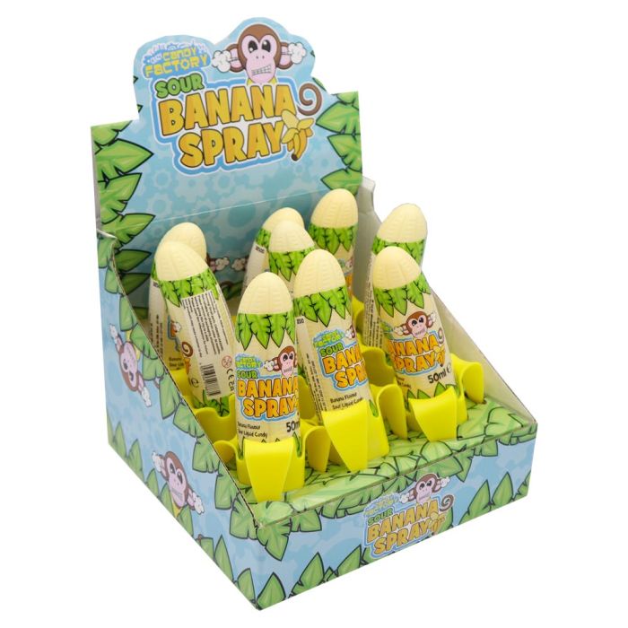 Crazy Candy Factory Sour Banana Spray 50ml