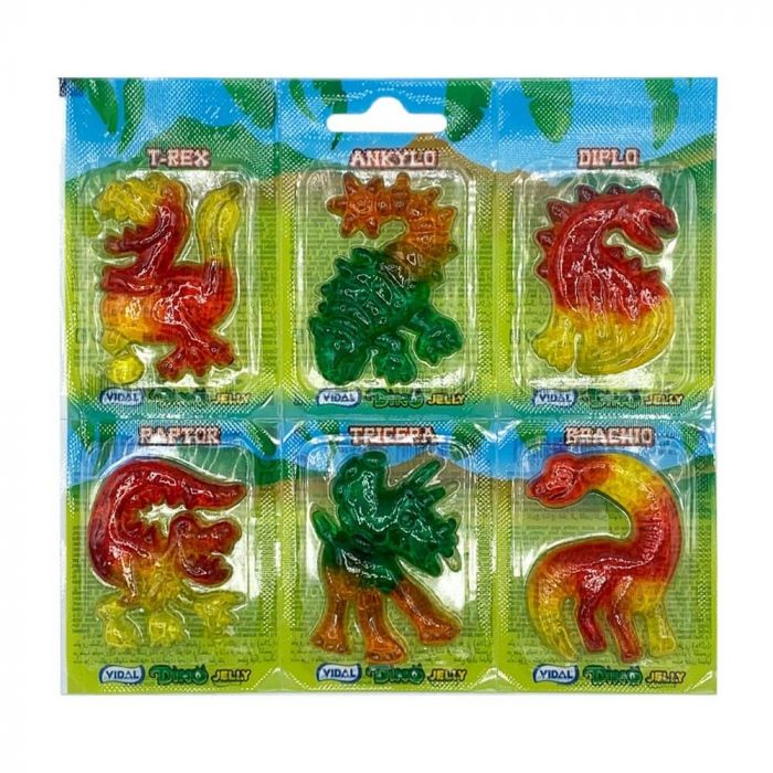 Vidal Dino Jelly 6 Pack