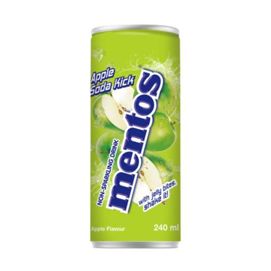 Mentos Apple Soda Kick Can 240ml