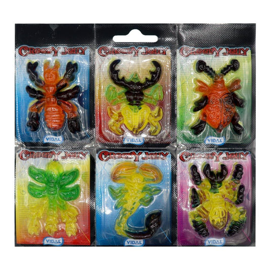 Vidal Creepy Jelly - 6 Creepy jellies