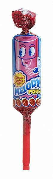 Chupa Chups Melody Pops Strawberry Flavour Lollipop