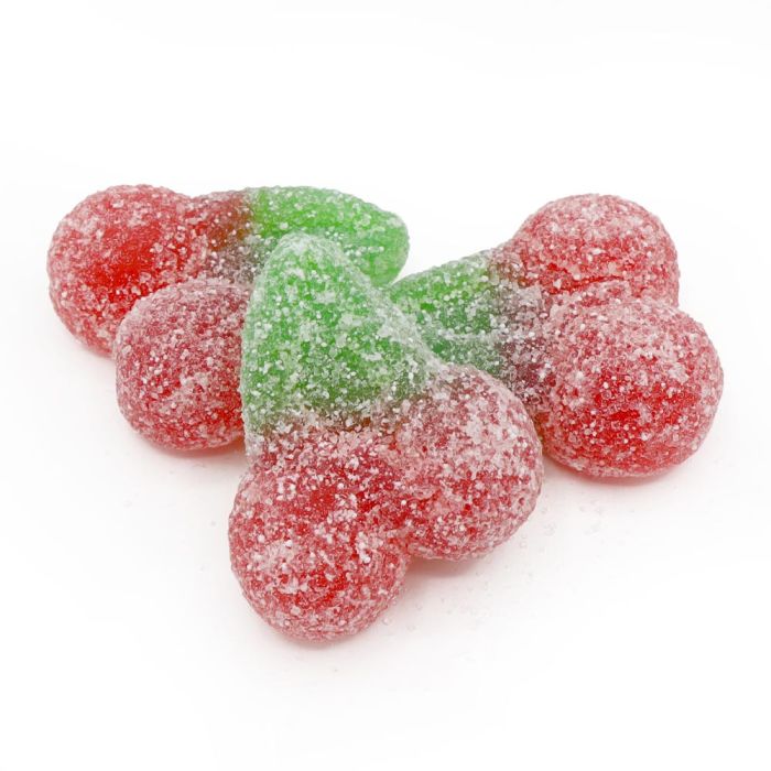 Fizzy Twin Cherries Sweets 100g Pack