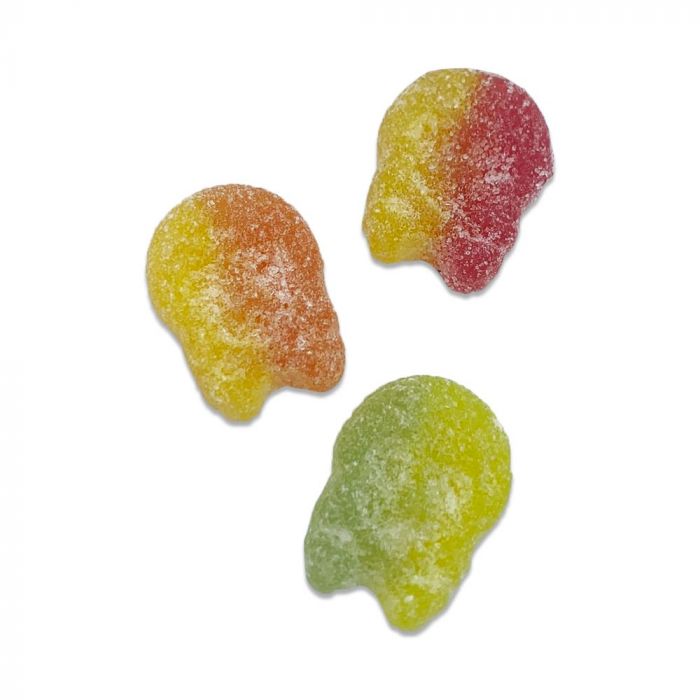 BUBS Mini Sour Foam Skulls Sweets 100g  Pack